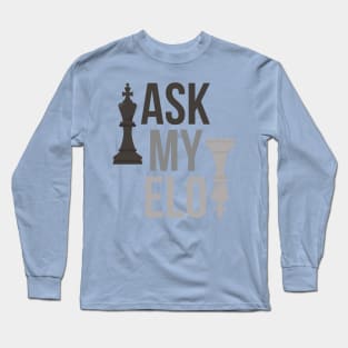 ask my elo Long Sleeve T-Shirt